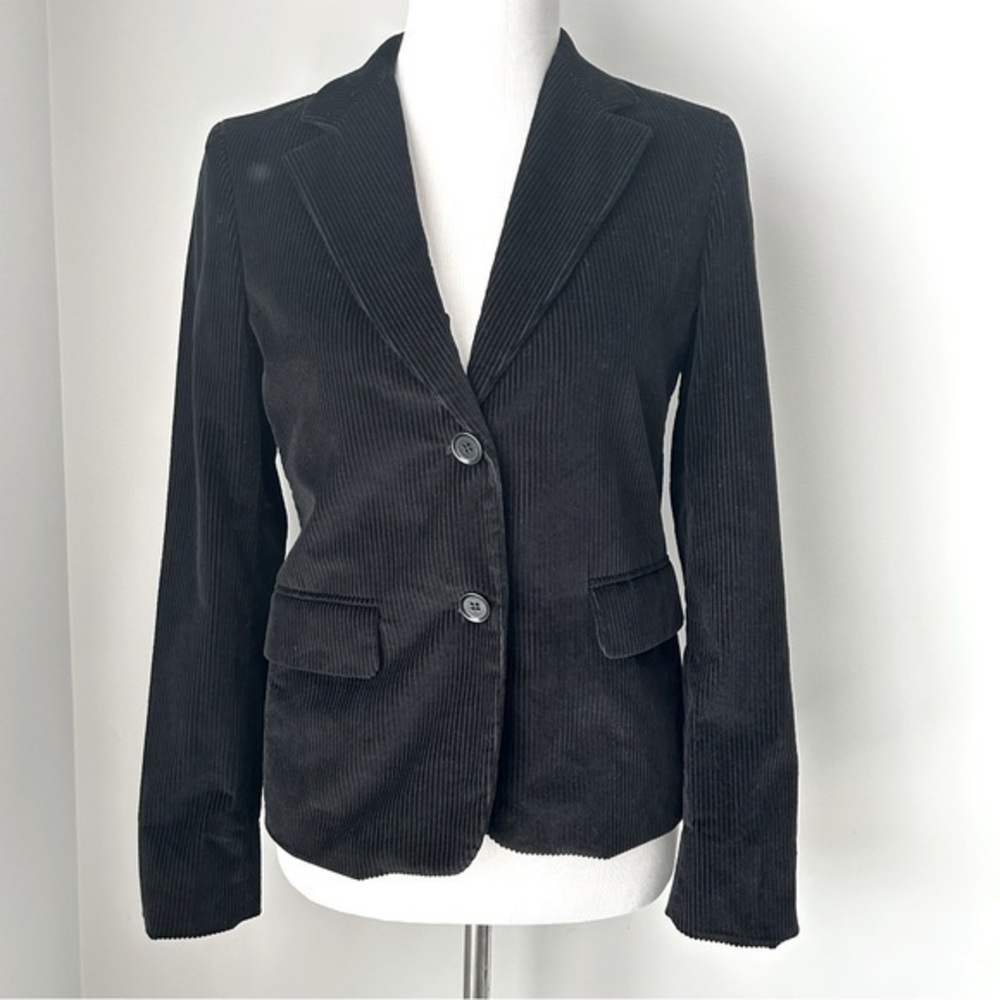 *MaxMara Velvet Single Breasted Corduroy Blazer